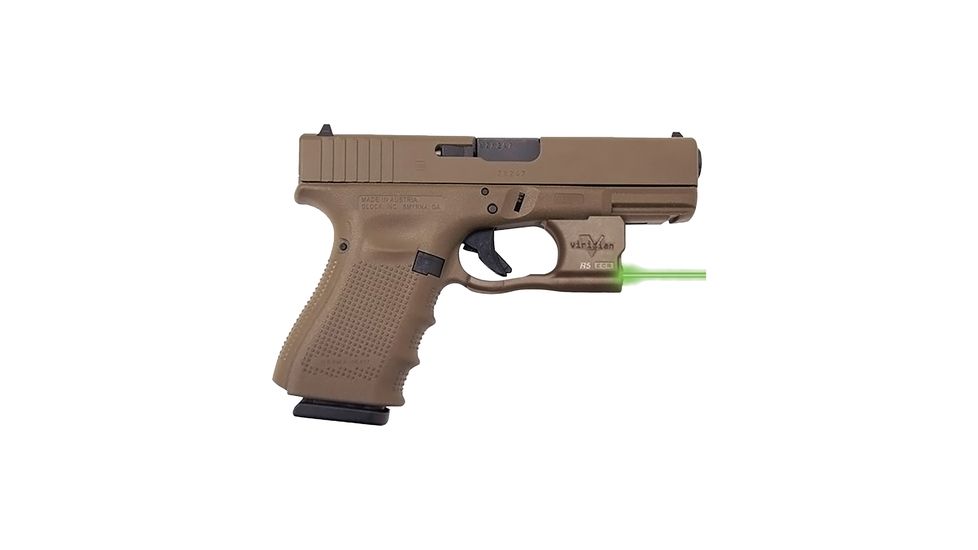 Viridian Reactor 5 Green Laser With ECR And Holster For Glock 19/23 Flat Dark Earth