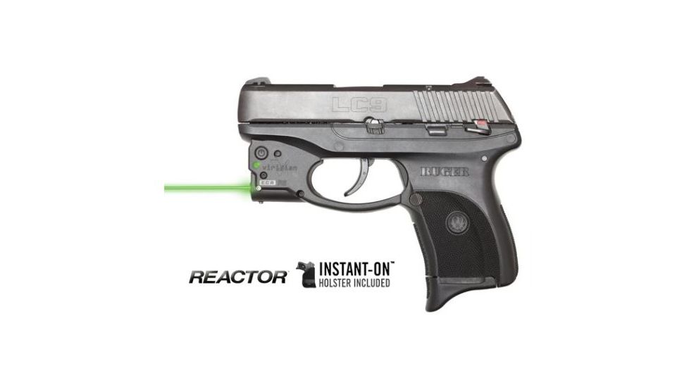 Viridian Reactor 5 Green Laser Sight for Ruger LCP featuring ECR, Instant-On Holster R5-LCP