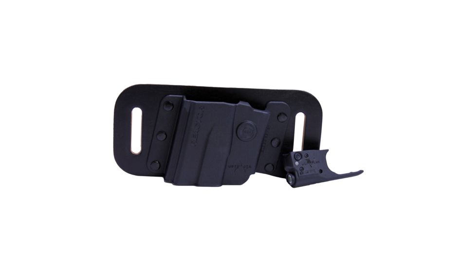 Viridian Reactor TL Tactical light for Glock 26/27 featuring ECR and Radiance, w/ Hybrid Belt Holster, Black, RTL-G19/23