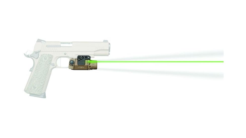 Viridian X5L GEN2 Universal Green Laser Sight, 178 Lumen Tactical Light, Flat Dark Earth, X5L-FDE