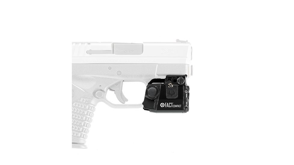 Viridian Viridian FACT Universal Rail Mounted Camera w/ 100 Lumen Tactical Light, 140 lumen strobe, featuring ECR, Compatible with C Series TacLoc, Consumer Version, 990-0012