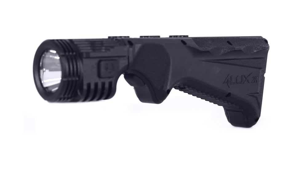 Viridian Weapon Technologies 4LUX 2K Angled Foregrip, M-LOK, 2000 Lumens, Black, 912-0089