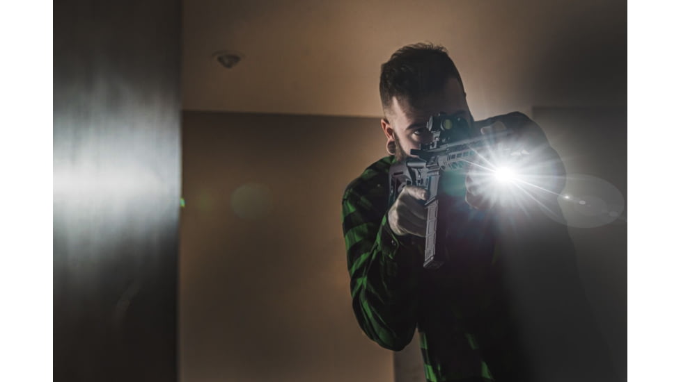 Viridian Weapon Technologies 4LUX CQ 400 Lumen Grip Light, Black, 912-0072