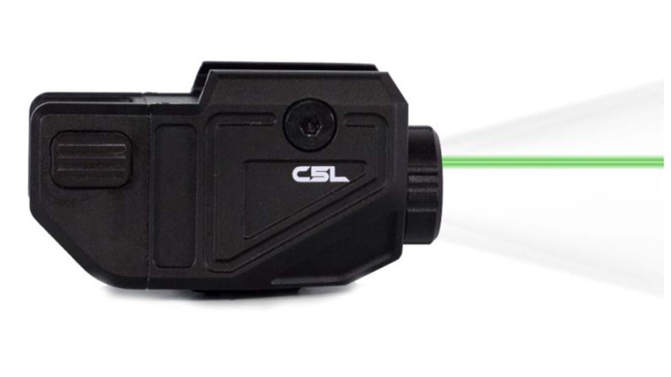 Viridian Weapon Technologies C5L Micro Compact 5mW Green Laser and 550 Lumens Tactical Light for Glock 17/19/22/23, Black, 930-0041
