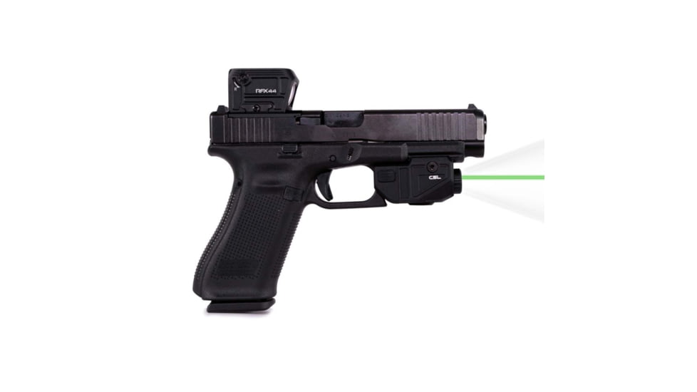 Viridian Weapon Technologies C5L Micro Compact 5mW Green Laser and 550 Lumens Tactical Light for Glock 17/19/22/23, Black, 930-0041