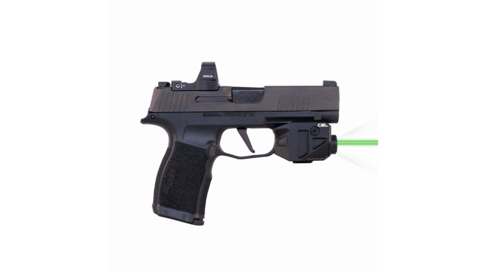 Viridian Weapon Technologies C5L Micro Compact 5mW Green Laser and 550 Lumens Tactical Light for Sig P365, Black, 930-0044