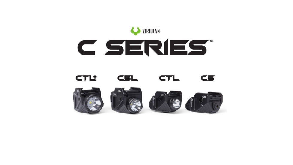 Viridian Weapon Technologies CTL Custom 580 Lumen LED Tactical Light w/ INSTANT-ON &amp; SafeCharge Power Bank, Lithium Ion, Black, 930-0043