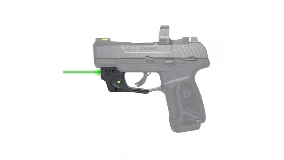 Viridian Weapon Technologies E Series, Green Laser, Ruger MAX-9, Black, 912-0045
