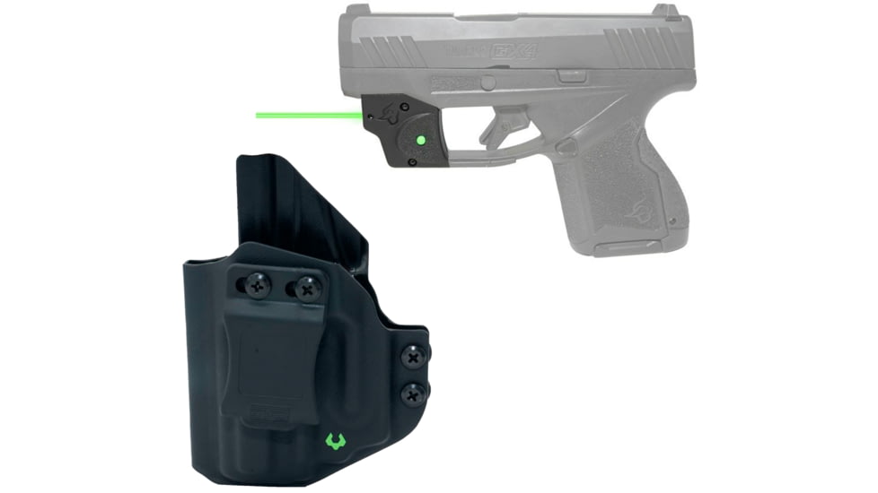 Viridian Weapon Technologies E-Series Green Laser Sight, Taurus GX4/GX4XL, Black, 940-0092