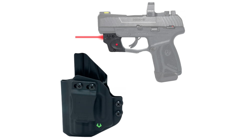 Viridian Weapon Technologies E-Series Red Laser Sight, Ruger MAX-9, Black, 940-0100