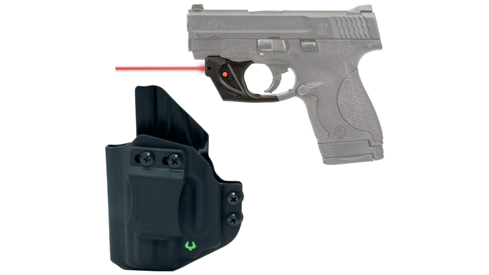Viridian Weapon Technologies E-Series Red Laser Sight, Smith &amp; Wesson Shield, Black, 940-0104