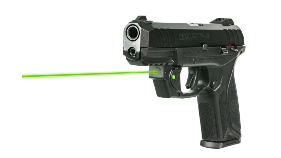 Viridian Weapon Technologies Essential Green Laser Sights, Ruger Security 9 Fullsize and Compact, Black, 912-0023