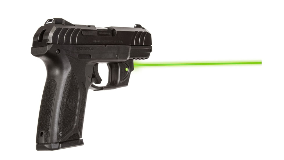 Viridian Weapon Technologies Essential Laser Sight, Green, Ruger Security-9, Trigger Guard, 1 x 1/3N Lithium Battery, Black, 912-0023