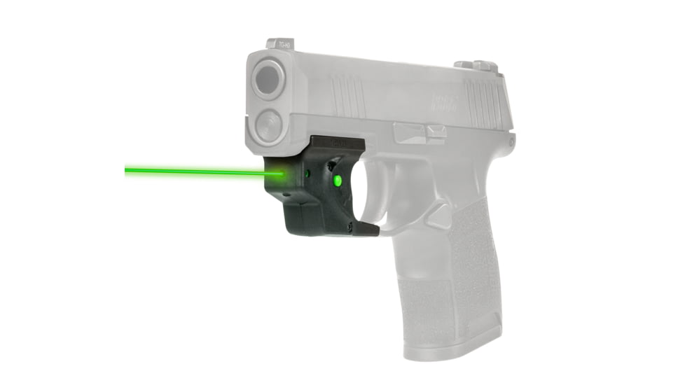 Viridian Weapon Technologies Essential Laser Sights, Green Sig P365, Black, 912-0030