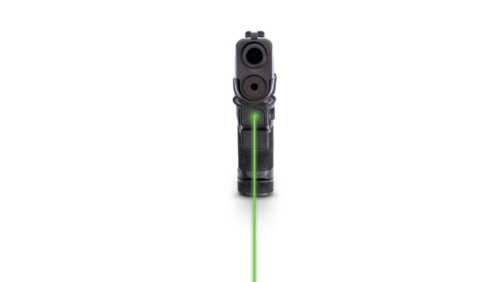 Viridian Weapon Technologies Essential Laser Sight, Green, Springfield Hellcat, Trigger Guard, 1 x 1/3N Lithium Battery, Black, 912-0029