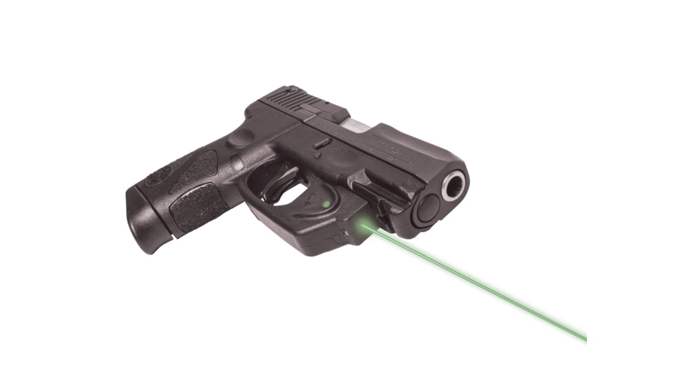 Viridian Weapon Technologies Essential Laser Sight, Green, Taurus G2C/G3/G2S/PT111 G2, Trigger Guard, 1 x 1/3N Lithium Battery, Black, 912-0026