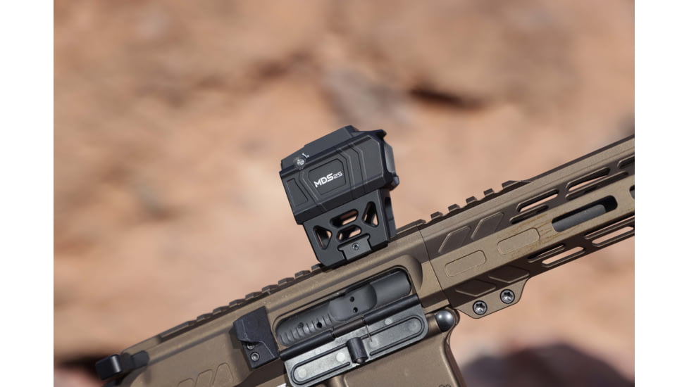 Viridian Weapon Technologies MDS25 Modern Dot Sight, 1x29, 3 MOA Green Dot, T2 Mount included, Black, 981-0127