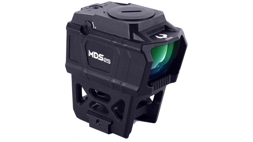 Viridian Weapon Technologies MDS25 Modern Dot Sight, 1x29, 3 MOA Green Dot, T2 Mount included, Black, 981-0127