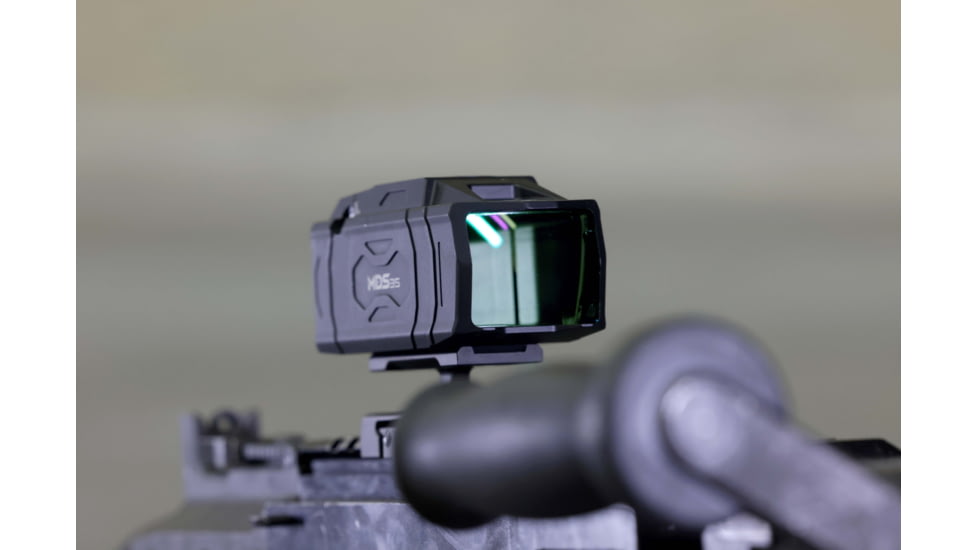 Viridian Weapon Technologies MDS35 Modern Dot Sight, 1x36, 3 MOA Green Dot, T2 Mount included, Black, 981-0128