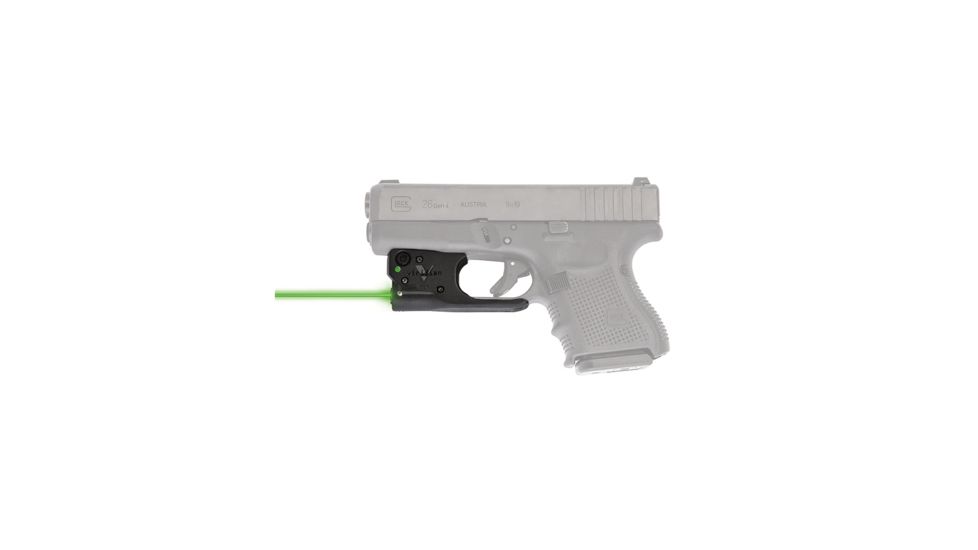 Viridian Weapon Technologies Reactor 5 Gen2 ECR Green Laser With IWB Holster For Glock 19/23/26/27