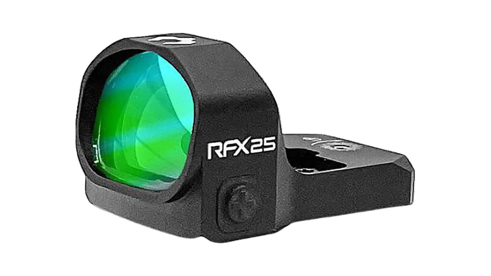 Viridian Weapon Technologies RFX-25 1x20mm Micro Green Dot Sight, Docter Mounting Pattern, Black, Small, 981-0021