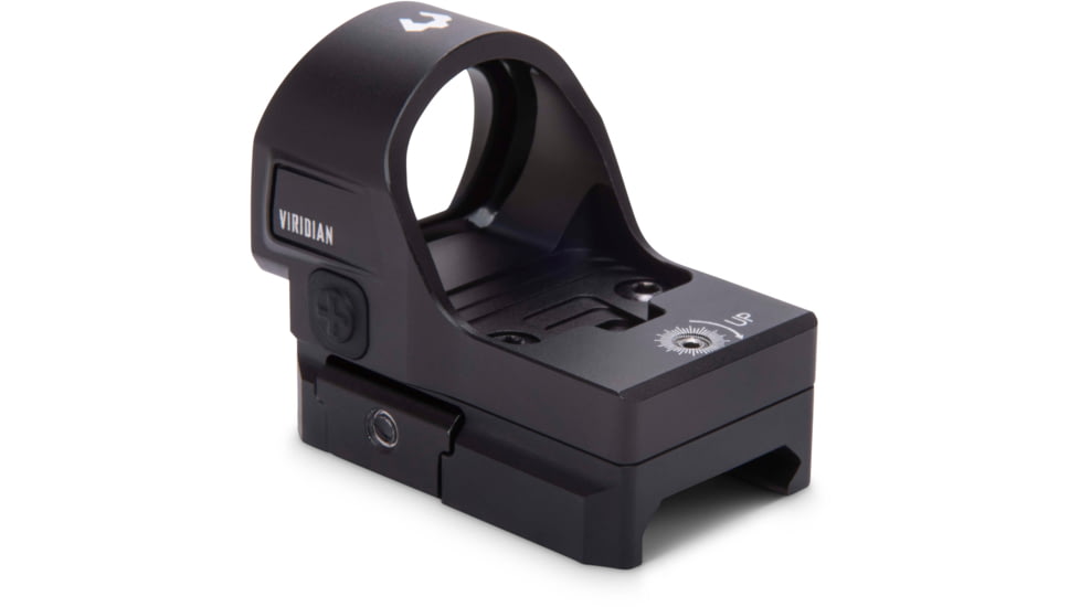 Viridian Weapon Technologies RFX-35 1x22mm Micro Green Dot Sight, RMR Mounting Pattern, Black, Small, 981-0022