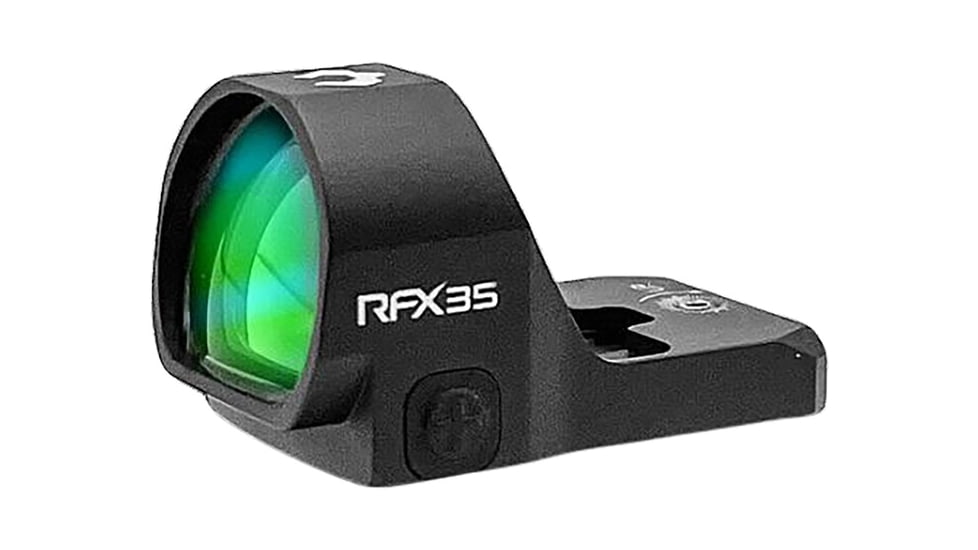 DEMO, Viridian Weapon Technologies RFX-35 1x22mm Micro Green Dot Sight, RMR Mounting Pattern, Black, Small, 981-0022