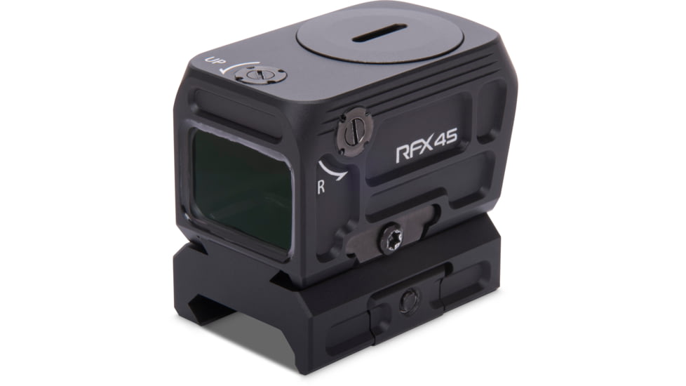 Viridian Weapon Technologies RFX45 Pro Green Dot Sight, Closed Emitter, ACRO Compatible, Instant-on, Black, 981-0052