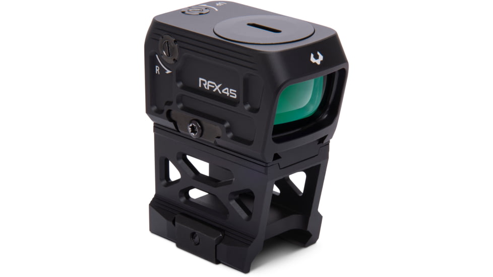 Viridian Weapon Technologies RFX45 Pro Green Dot Sight, Closed Emitter, ACRO Compatible, Instant-on, Black, 981-0052