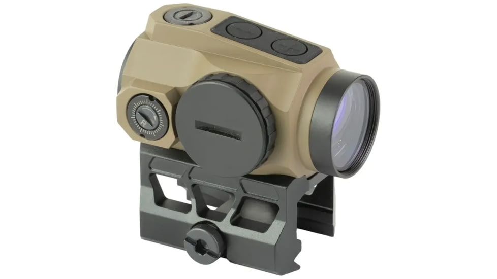 Viridian Weapon Technologies VENTA Reflex Red Dot Sight, 1x22mm, 2 MOA Green Dot, Flat Dark Earth, 981-0195