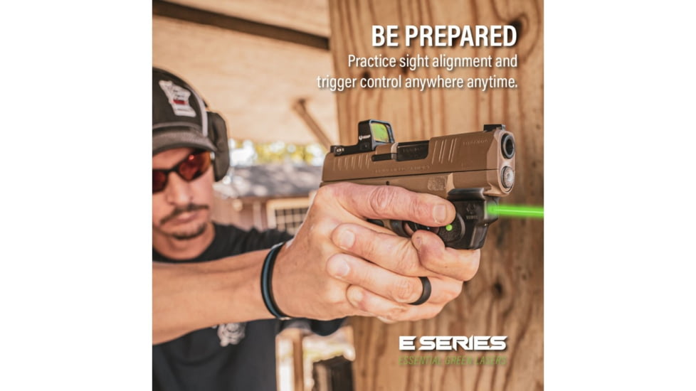 Viridian Weapon Technologies E-Series Green Laser Sight, Smith &amp; Wesson Bodyguard 2.0, Black, 912-0101