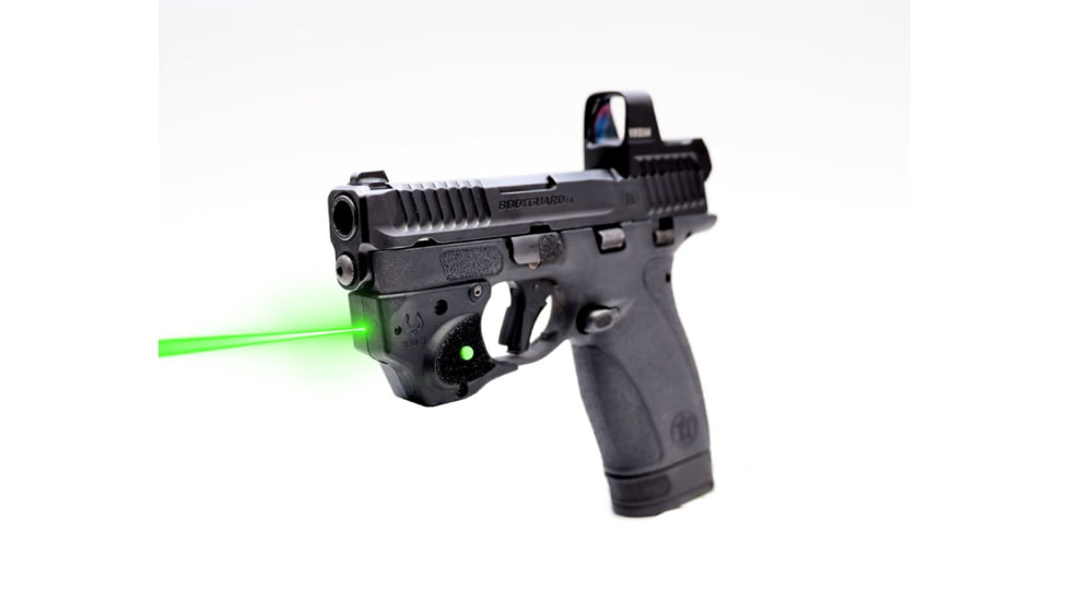 Viridian Weapon Technologies E-Series Green Laser Sight, Smith &amp; Wesson Bodyguard 2.0, Black, 912-0101