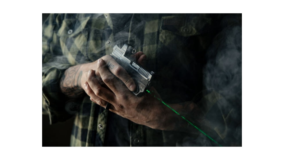 Viridian Weapon Technologies E-Series Green Laser Sight, Smith &amp; Wesson Bodyguard 2.0, Black, 912-0101