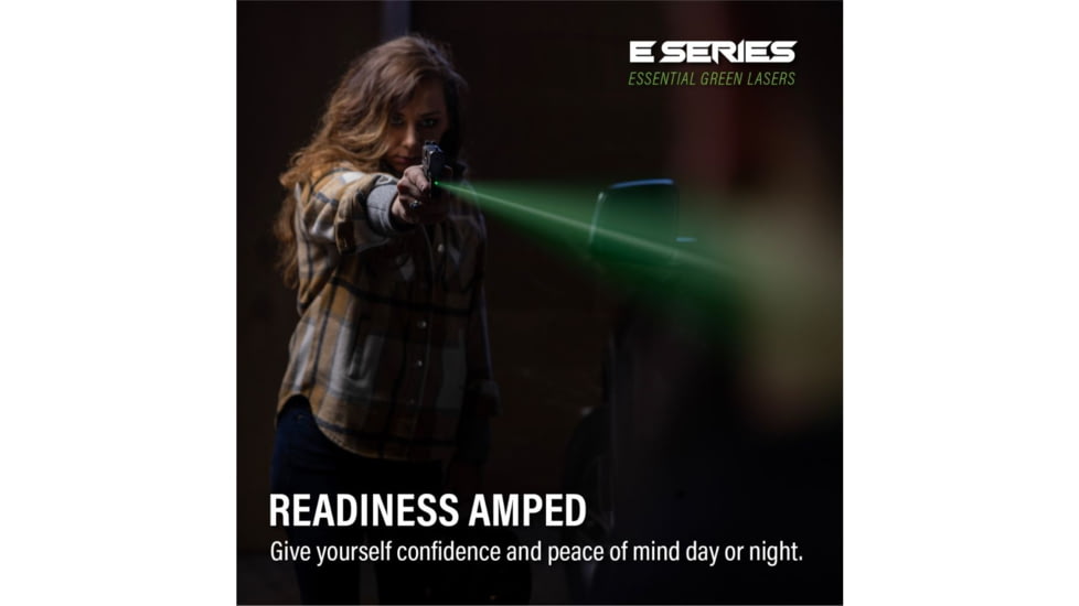 Viridian Weapon Technologies E-Series Green Laser Sight, Smith &amp; Wesson Bodyguard 2.0, Black, 912-0101