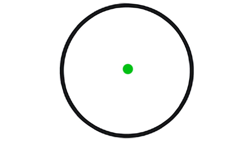 Viridian Weapon Technologies VENTA Reflex Red Dot Sight, 1x22mm, 2 MOA Green Dot, Black, 981-0159