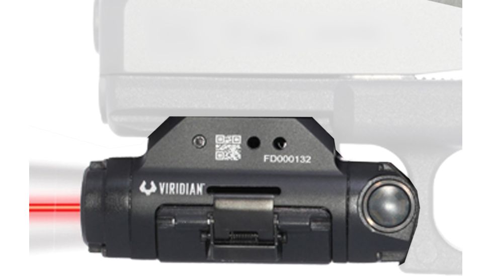 Viridian Weapon Technologies X5L-R Gen3 Universal Rail Mount Red Laser With Tactical Light
