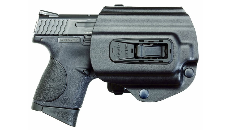 Viridian X5L Universal Full-Size Green Laser/Tactical Light,Black,178 Lumens,w/ TacLoc Holster For Smith &amp; Wesson M&amp;P 9/40 X5L-PACK-X2