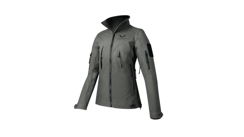 Virtus Astraes Mid Layer Jacket - Womens, Grey, Extra Small, NSN Not applicable VR.30817201.03GR00BK.XS