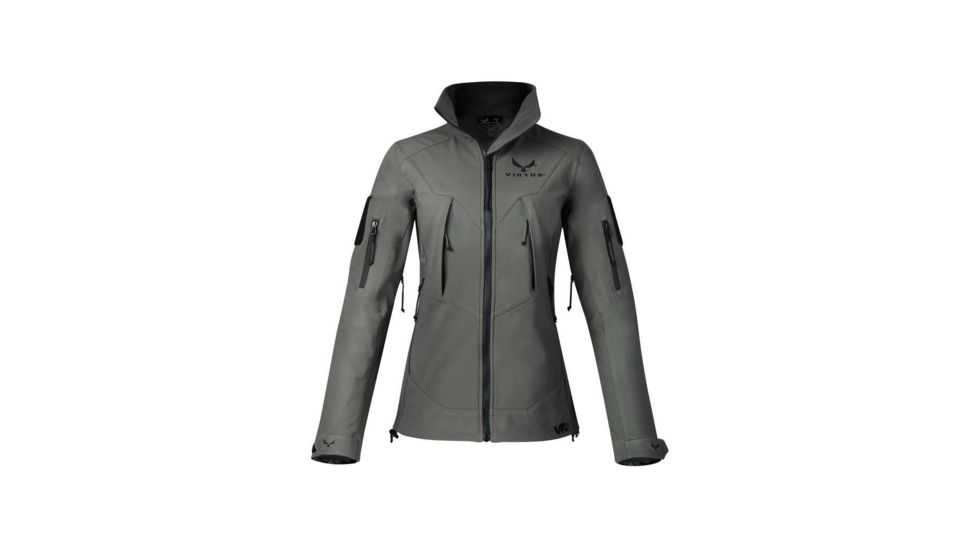 Virtus Astraes Mid Layer Jacket - Womens, Grey, Extra Small, NSN Not applicable VR.30817201.03GR00BK.XS