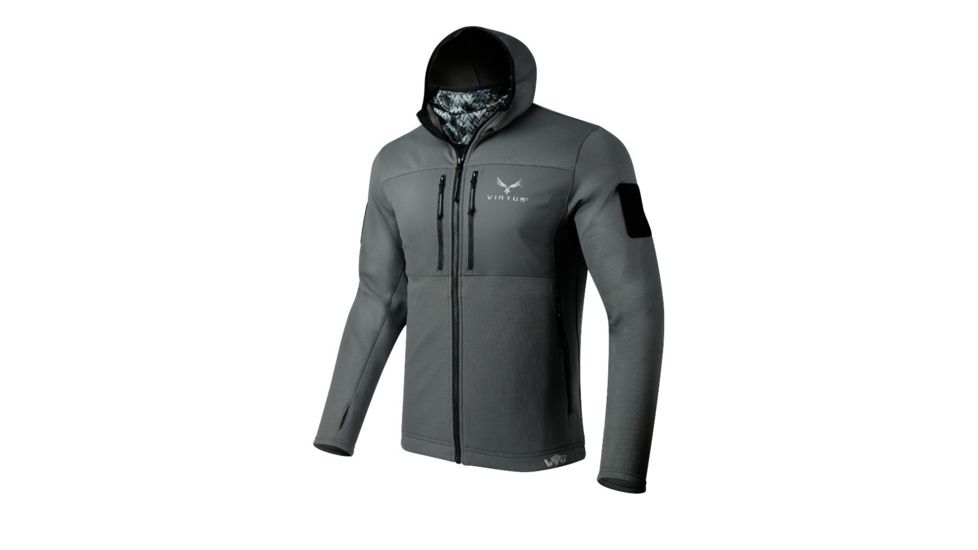Virtus LEAF Helios Base Layer Jacket - Mens, Grey, Medium, NSN Not applicable VR.40717101.02GREKGR.M