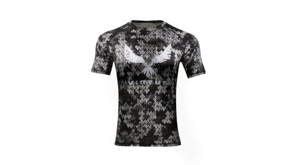 Virtus Rocky X Short Sleeve Full Camo - Mens, Ekho, Medium, NSN Not applicable VR.10417101.01EK0000.M