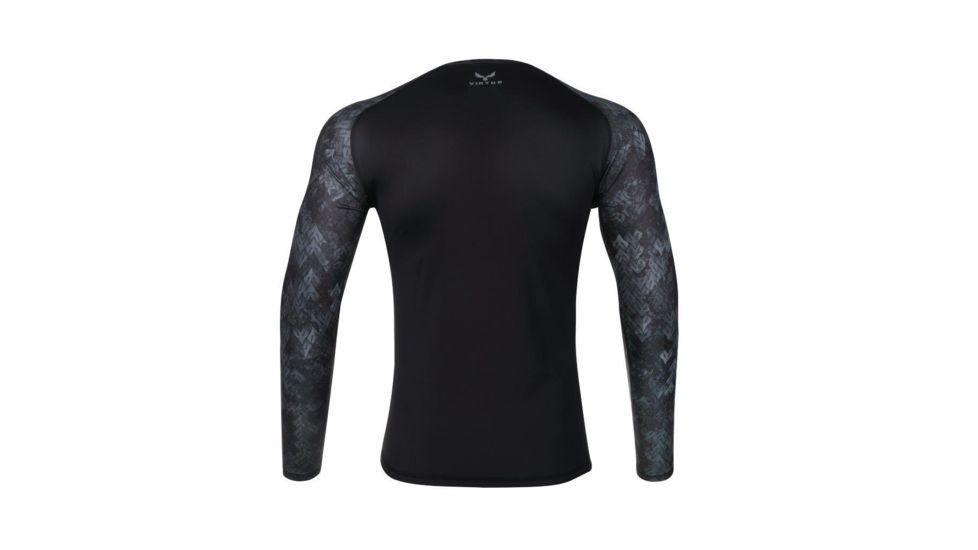 Virtus Tyton Long Sleeve Camo - Mens, Black, Medium, NSN Not applicable VR.10517102.01BKNY00.M