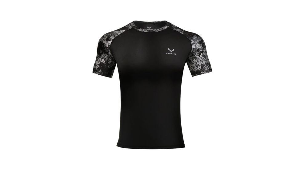 Virtus Tyton X Short Sleeve Camo - Mens, Black, Medium, NSN Not applicable VR.10417102.02BKEK00.M