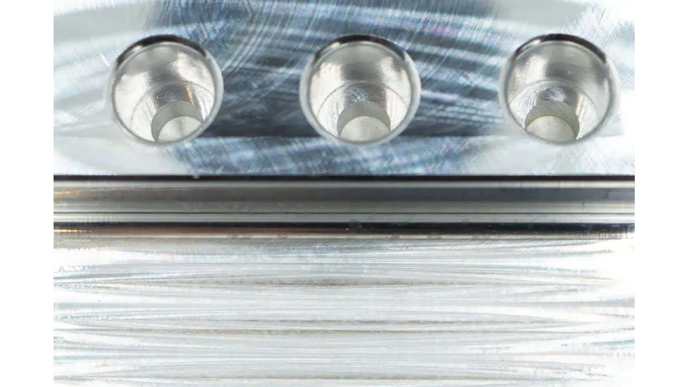 Vision Products Aluminum Reloading Block, 308 Bolt Face, 100x, Raw Aluminum, VISION-446-308-100