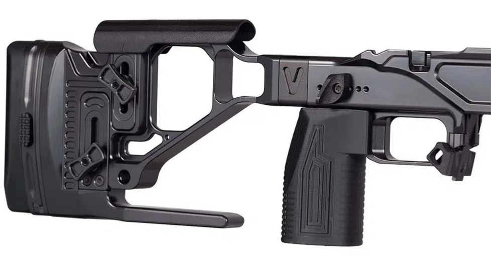 Vision Products Chassis, Remington 700 SA, RH &amp; LH, Black, VISION-600-R7S-BLK