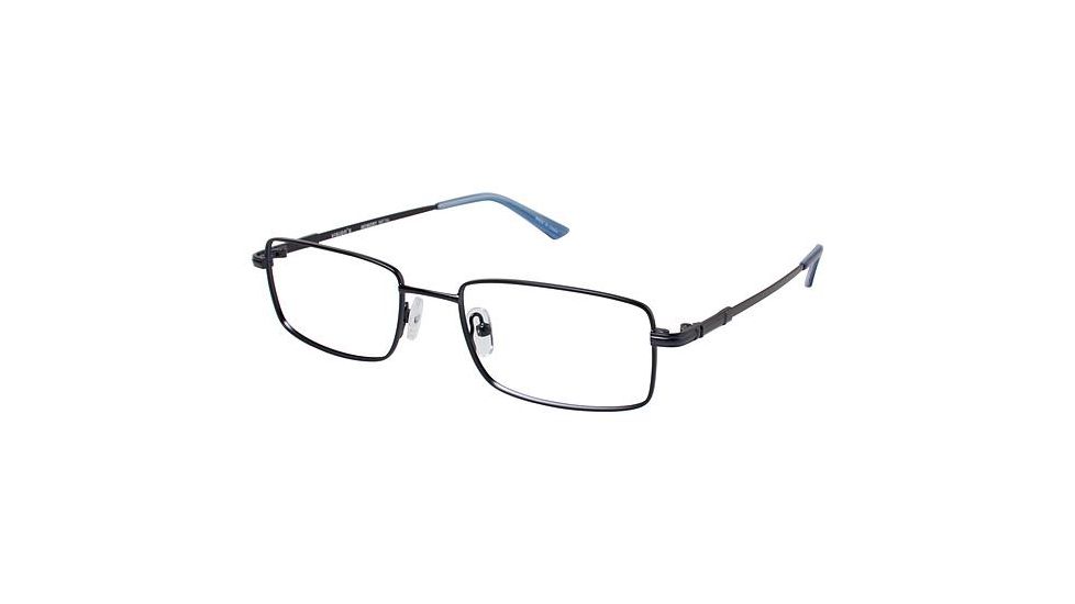 Visions 215 Bifocal Prescription Eyeglasses - Frame MATTE NAVY, Size 53/18mm VIVISION21501