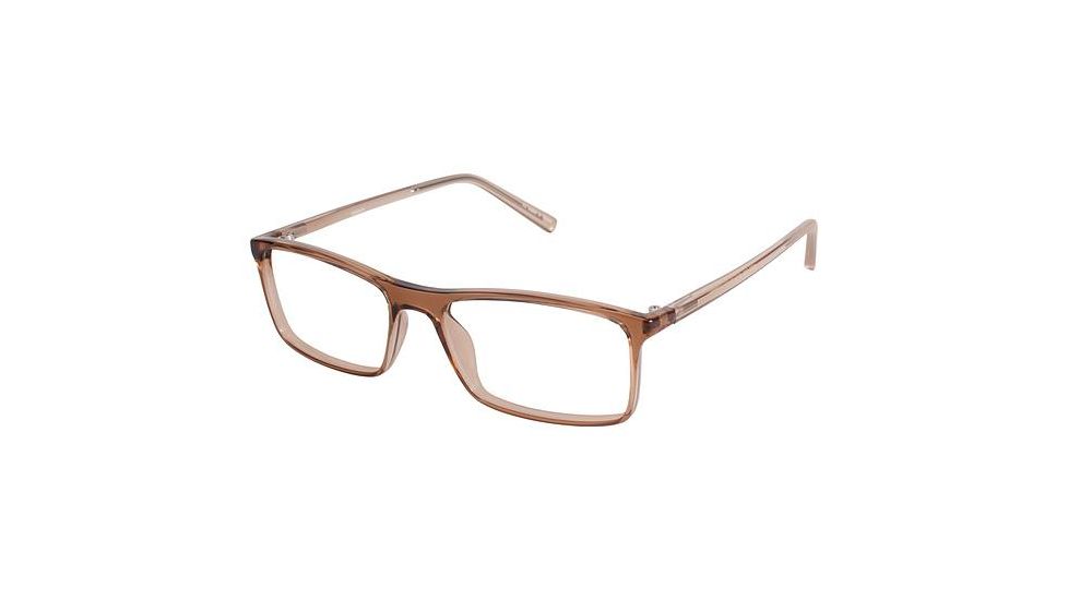 Visions 228 Single Vision Prescription Eyeglasses - Frame BROWN, Size 52/16mm VIVISION22802