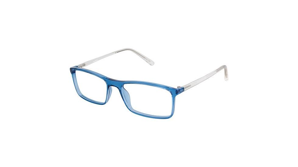 Visions 228 Single Vision Prescription Eyeglasses - Frame NAVY, Size 52/16mm VIVISION22803