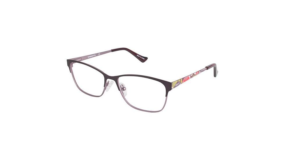 Visions 233 Eyeglass Frames - Frame MATTE EGGPLANT, Size 53/15mm VIVISION23302
