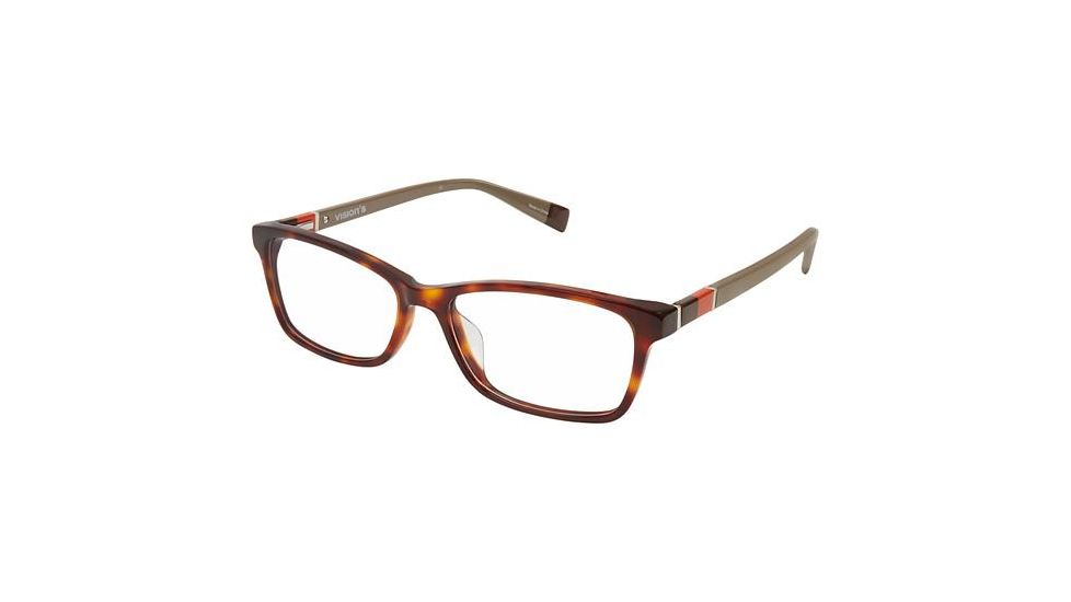 Visions 239 Eyeglass Frames - Frame Brown, Size 52/15mm VIVISION23902